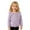 a-Purple321120, variant on VNKIDY Girls Christmas Sweaters Winter Kids Playful Style Poms Pattern Knitted Cardigan Thermal Collared Long Sleeve Buttoned Sweater For Holiday Casual Wear Casual Knitwear