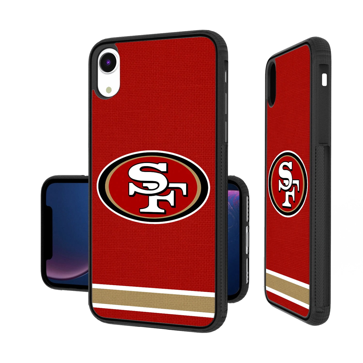 Classic San Francisco 49ers iPhone Stripe Design Bump Case, 49ers Gift