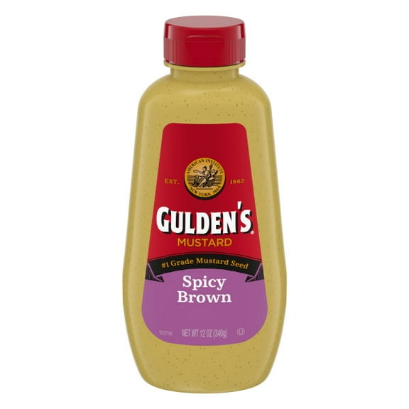 Gulden's Spicy Brown Mustard, 8 oz.