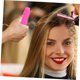 thumbnail image 5 of 6 rulos sin calor con pinzas para cabello corto y flequillo, rizadores voluminizadores para mujer, 5 of 5