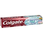 Colgate Max Fresh Burst 5.8 Oz. Peppermint Toothpaste