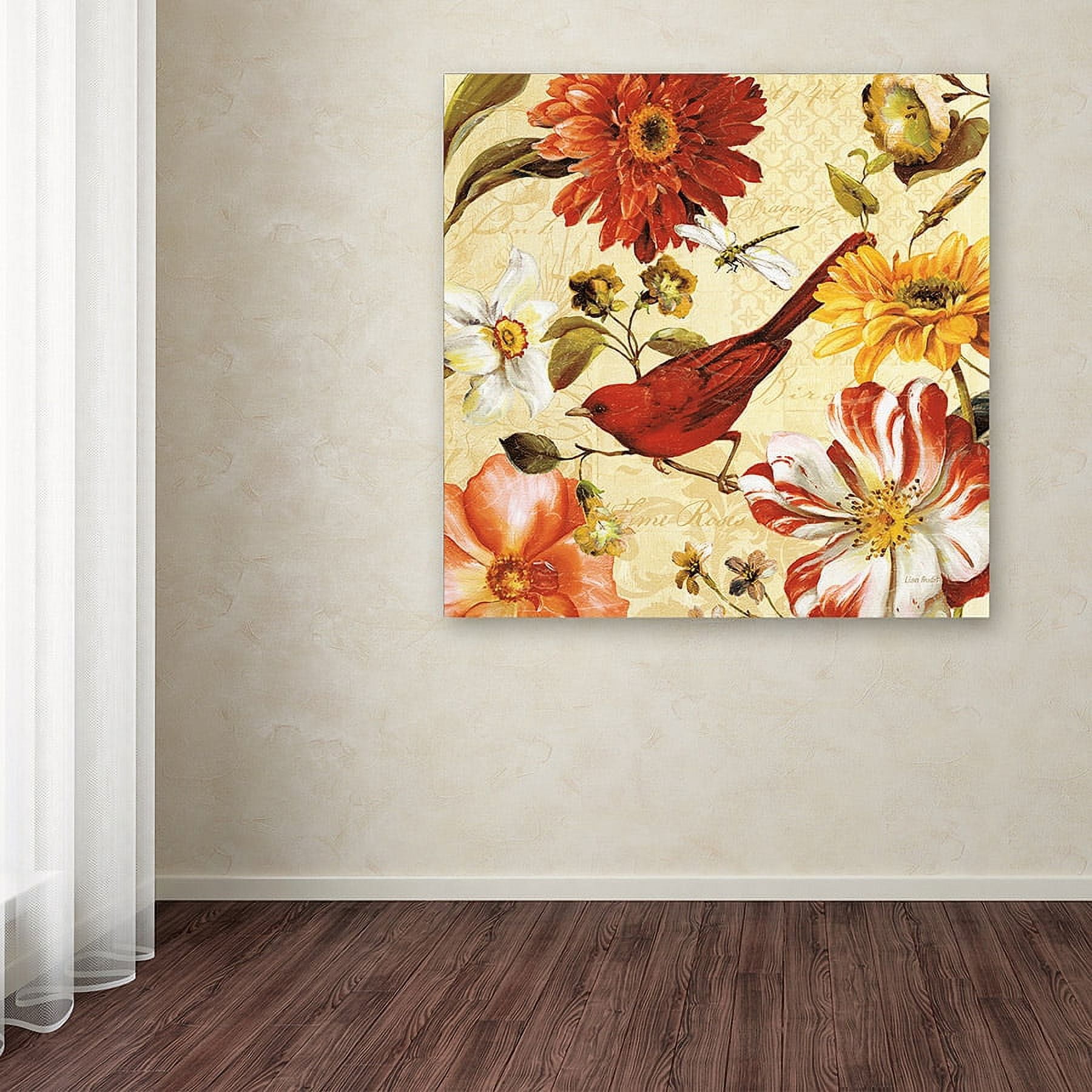 Trademark Fine Art "Rainbow Garden Spice III" Canvas Art by Lisa Audit