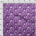 thumbnail image 3 of oneOone Polyester Spandex Purple Fabric Sports Basket & Football Diy Clothing Quilting Fabric Print Fabric By Yard 56 Inch Wide, 3 of 4