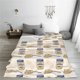 thumbnail image 5 of Balery Peanuts Manta de Felpa Suave y Acogedora – Cobija de Franela Aterciopelada para Cama, Lavable y Cálida para Sofá, Mascotas, Transpirable-80"x60", 5 of 7
