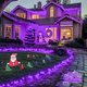 thumbnail image 2 of Luces solares navideñas JMEXSUSS, color morado, 400 LED, 46 m, paquete de 2, 2 of 8