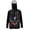 American Flag Bald Eagle, variant on Palm Tree Men’s UPF 50+ Sun Protection Hoodie Shirt Long Sleeve Fishing Rash Guard with Breathable Face Mask Quick Dry Lightweight UV Top