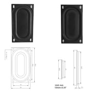50x90 mm Passive Radiators Bass radiator Passive speaker Home Audio DIY