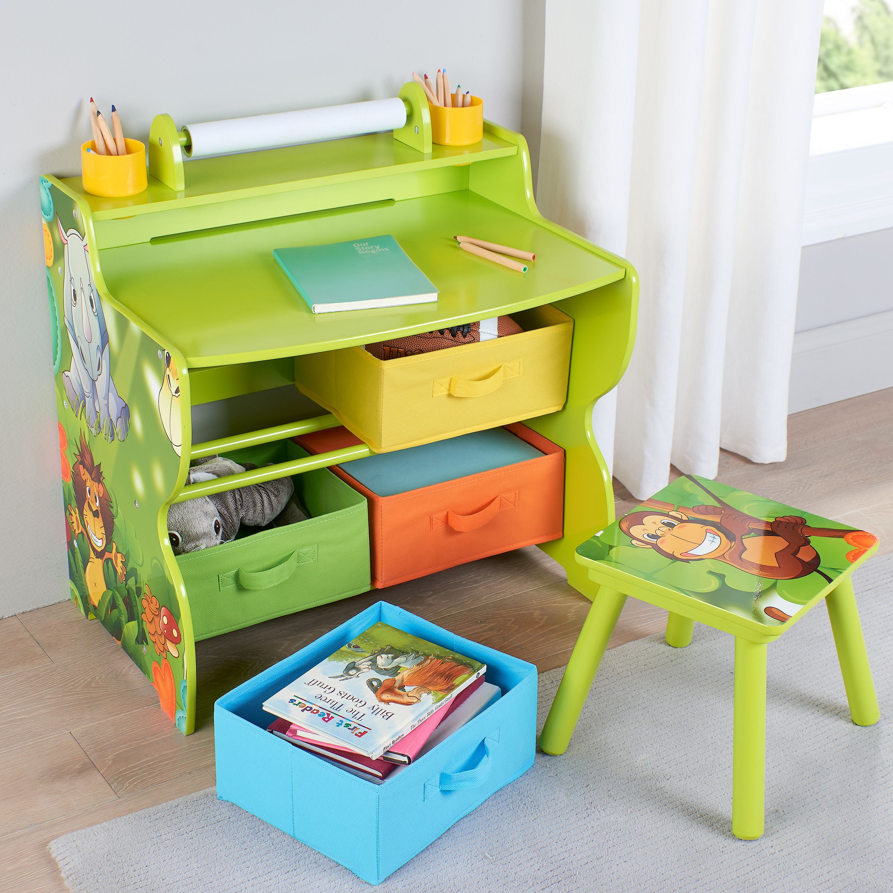 Children S Activity Table With Storage