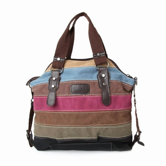 ZUARFY Women Shoulder Bag Canvas Satchel Crossbody Tote Handbag Purse Messenger Fashion