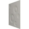 thumbnail image 4 of 19 5/8"W x 19 5/8"H Cole EnduraWall Decorative 3D Wall Panel, Universal Pearl Metallic Sea Mist (Covers 2.67 Sq. Ft.), 4 of 6