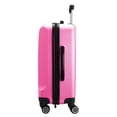 thumbnail image 3 of MOJO Pink LSU Tigers 21" 8-Wheel Hardcase Spinner Carry-On Luggage, 3 of 6