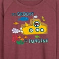 thumbnail image 3 of Pete The Cat - It's Groovy To Imagine - Women's Lightweight French Terry Long Sleeve Shirt, 3 of 6