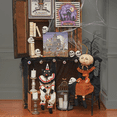 thumbnail image 2 of Amala Pumpkin Halloween Joe Spencer Gathered Traditions Figurine 45", 2 of 2
