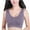 Gray, variant on Wireless Comfortable Bra Women Fashion No Underwire Wireless Yoga Sports Bra V-Neck Padded Bra Feature Hook and Eye Closure Full-Figure Bra Style Y-180 , White XL