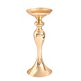 thumbnail image 2 of facefd Long Stand Metal Candle Tea Light Holder Candlestick Flower Vase Gold-S, 2 of 6