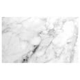 thumbnail image 4 of Marble Print Ceramic Toothbrush Holder, Stone Surface Pattern Cracked Lines and Stripes Display, Decorative Versatile Countertop for Bathroom, 4.5" X 2.7", Grey Dust White, 4 of 4