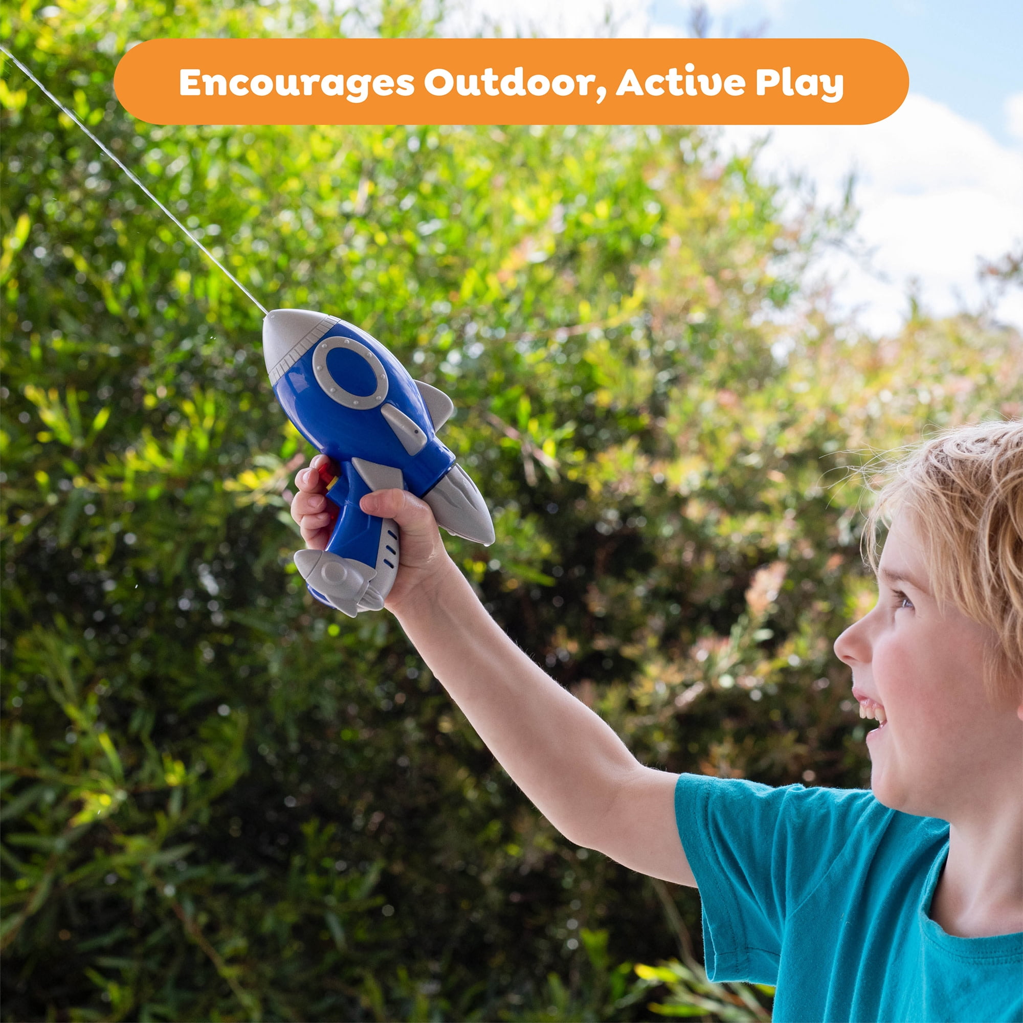 Tiger Tribe Galaxy Water Blaster - Space-Themed Toy with Long Range & Easy Grip, Perfect for Outdoor Water Play & Kids Adventure Aged 4+