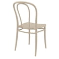 thumbnail image 3 of Siesta Exclusive ISP252-DVR Victor Resin Outdoor Chair, Taupe, 3 of 6