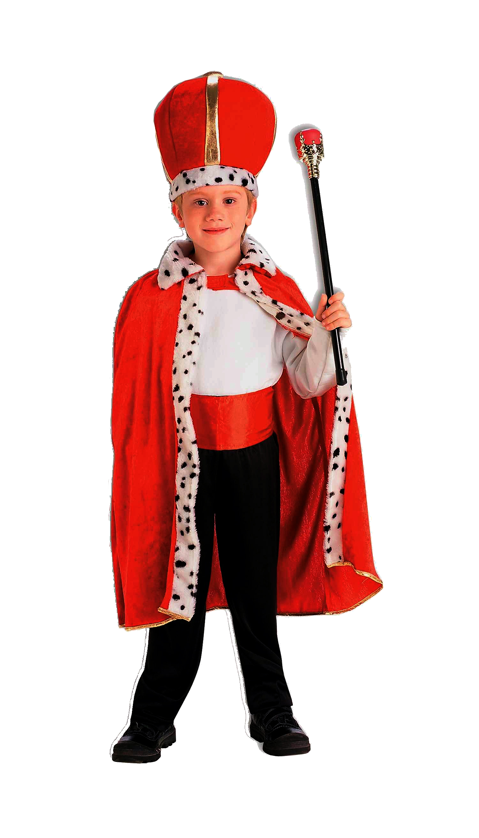 King Robe and Crown Red Unisex Child 60598