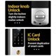 thumbnail image 3 of Cerradura De Puerta Inteligente Bloqueo de huellas dactilares digital Anti-Peeping Keyless Entry Auto Lock para Office Factory Tmvgtek Para estrenar, 3 of 5