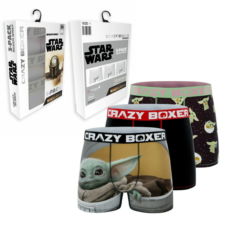 Crazy Boxer, Underwear & Socks, Star Wars The Mandalorian Baby Yoda  Christmas Crazy Boxer Brief