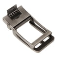 thumbnail image 3 of Reemplazo de hebilla automática de cinturón de trinquete para hombres de aleación gris claro negro Sunnimix Hebilla de cinturón deslizante automática, 3 of 7