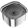 thumbnail image 3 of 101Oz Dog Bowl No Spill Large Capacity Dog Food Water Bowl Gray, 3 of 5