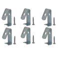 thumbnail image 1 of Pendientes de aro de metal Yashi para mujeres y hombres acero inoxidable geométricos simples unisex, 1 of 5