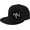 Black, variant on Not of This World Christian Jesus Flat Brim Baseball Cap Men's and Women's Adjustable Hat
