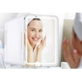 thumbnail image 2 of Frigidaire 9 Can Mini Cooler / Skincare Fridge with Built-in Mirror and LED Light, 6.5L Personal Fridge with AC/DC Adapters, 2 of 8