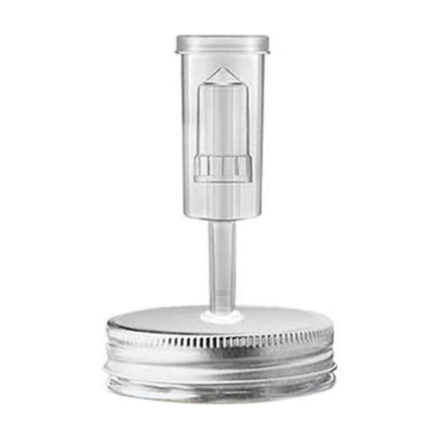 Conception de Rangement pour Lunch Gain de Place Organisation de Cuisine Kit de Fermentation Convient aux Pots de 4 Pcs un Ensemble de Marinades et de Choucroute Incluant une Échelle en Verre Couvercle en Acier Inoxydable Verrou et Joint en Silicone