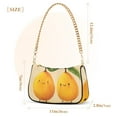 thumbnail image 3 of Cute Mangos Women Handbags Shoulder Bag Cross Body Bag with Crossbody Strap Hobo Bags Chain Strap, 3 of 7