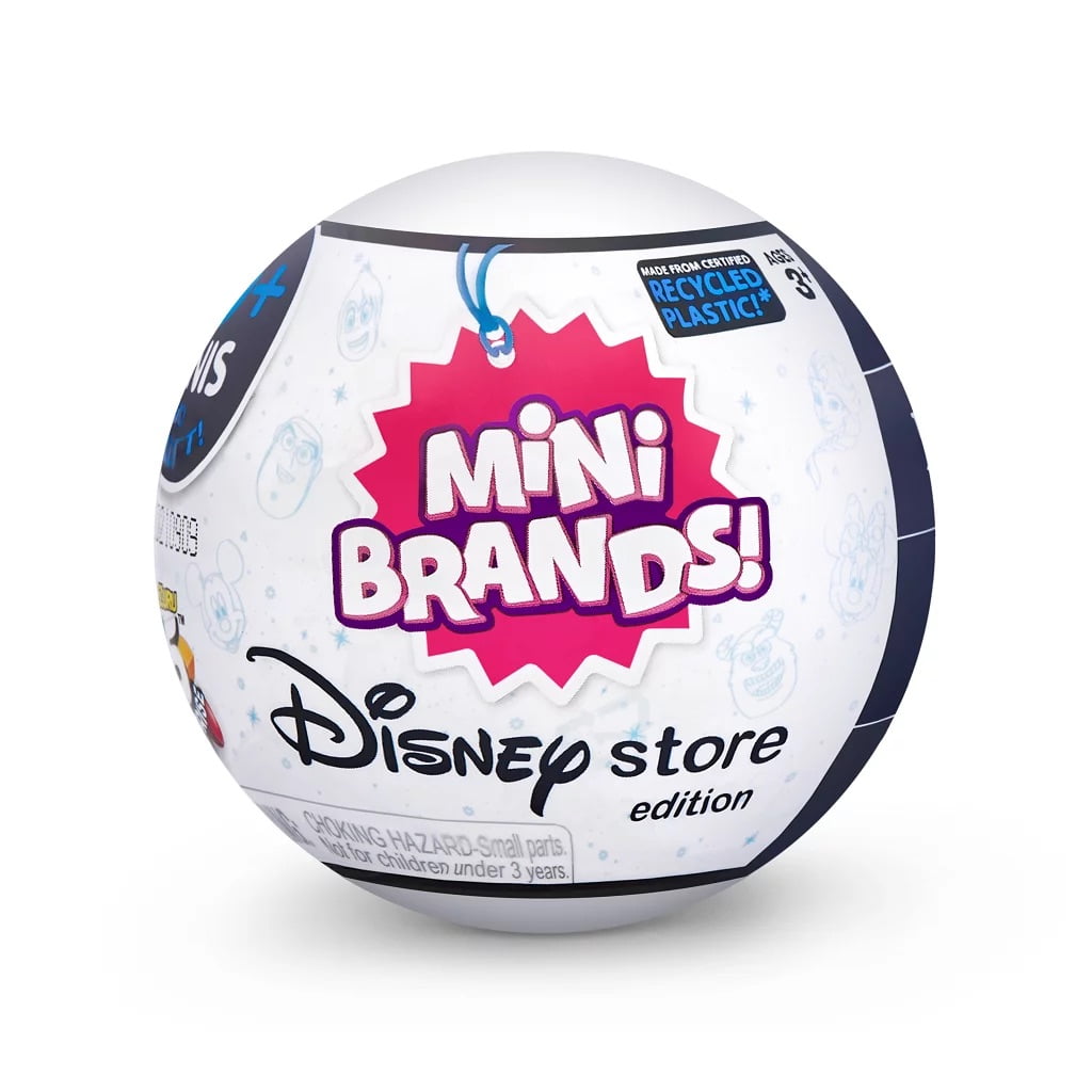 5 SURPRISE - Mini Brands Disney Store Toy Store with 2 Exclusive  Miniatures, 77267