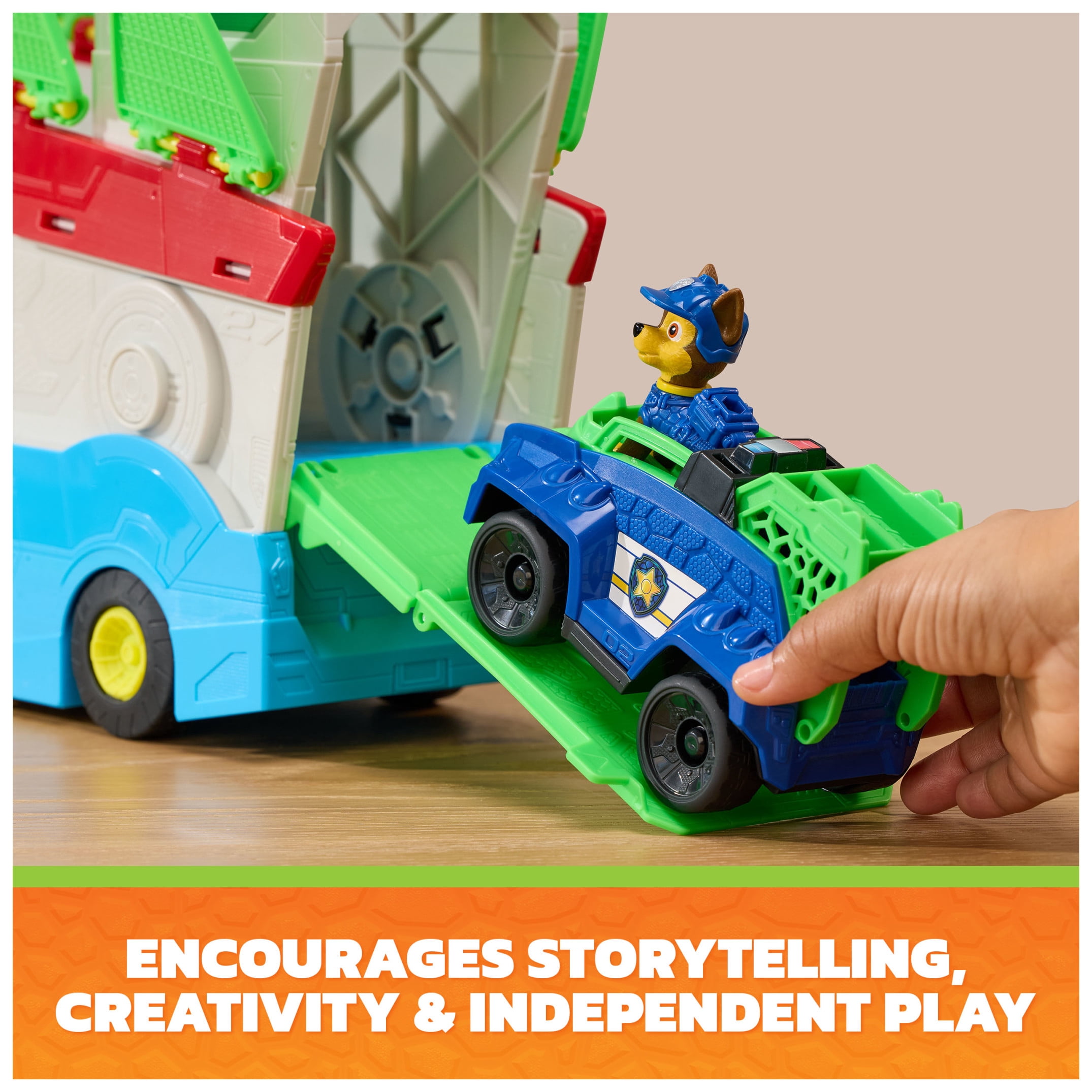 PAW Patrol: The Dino Movie Dino Mobile Headquarters, Ages 3+