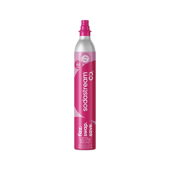 sodastream 60L Quick Connect Pink Spare CO2 Cylinder