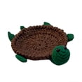 thumbnail image 1 of Lksixu Crochet Turtle Coasters, Handmade Woven Animals Design Drink Coasters, Non-Slip & Absorbent Coffee Cup Mat, Washable & Reusable Decorative Coasters for Tabletop Protection and Home Decor, 1 of 5