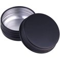 thumbnail image 4 of 20 piezas latas con tapa de rosca de 15ml cajas de crema de aluminio cajas vacías de contenedores de maquillaje, 4 of 5