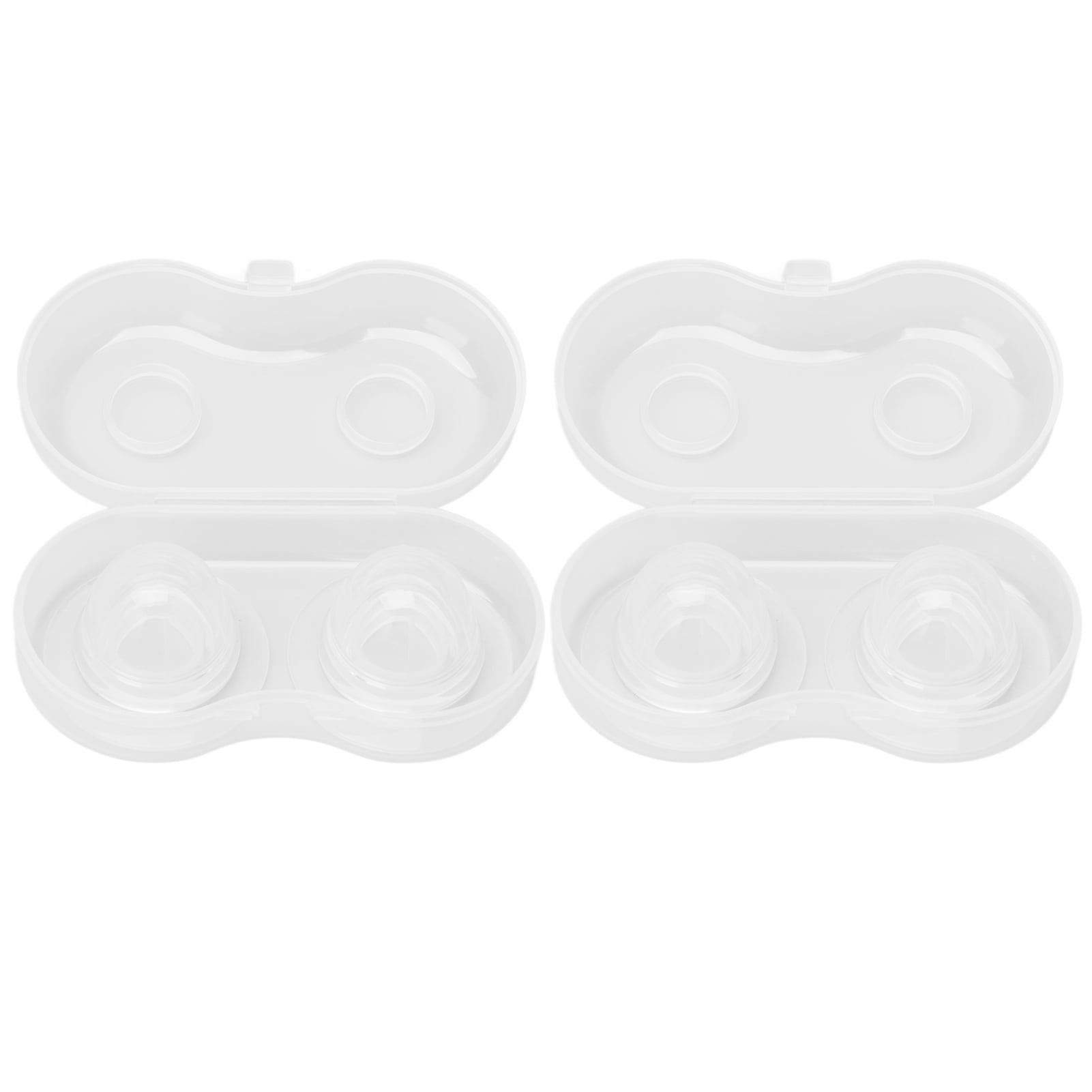Zaqw 2 Set Nipple Corrector Silicone Nipple Puller For Flat Inverted