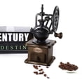 thumbnail image 4 of Retro Style Coffee Grinder Hand Grinding Machine Hand-Crank Roller 1Pcs, Tan, 4 of 5