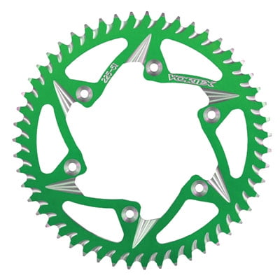 Vortex 520 Aluminum Rear Sprocket 48 Tooth Green for Kawasaki KX250F 2004-2018