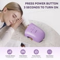 thumbnail image 5 of CINCOM Cordless Hand Massager with Heat and Compression for Arthritis and Carpal Tunnel, Purple, 5 of 9