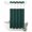 Pure Dark Green, variant on No Hook Shower Curtain, Pure Dark Green Shower Curtains for Bathroom with See Through Top Window, Simple Solid Color Waterproof & Washable Bath Curtain Standard 72"x72"