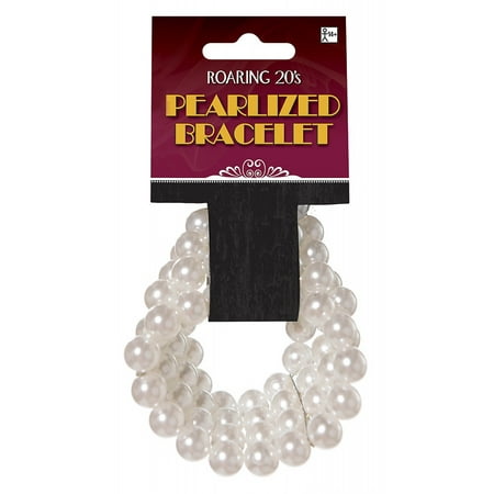 Faux Pearl Bracelet Adult Costume Accessory