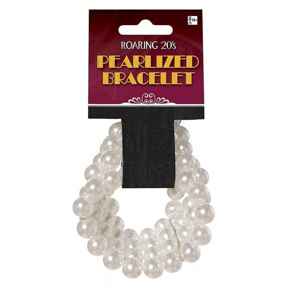 Adult Shiny White Pearl Bracelet