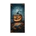 thumbnail image 2 of Seyotauo Happy Halloween Door Cover for Halloween Door Decoration, Large Fabric Halloween Party Decorations Window Door Cover for Front Door Decoration Halloween Party Supplies Indoor Outdoor, 2 of 6