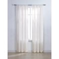 thumbnail image 1 of Mainstays Tille 63" Solid Rod Pocket Window Curtains Panel, 1 of 5