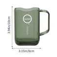 thumbnail image 3 of Mouthwash Mug Household Brushing Cup Convenient Wash Cup Mug Couple Brushing Cup Travel Toothpaste Cup Set, 3 of 6
