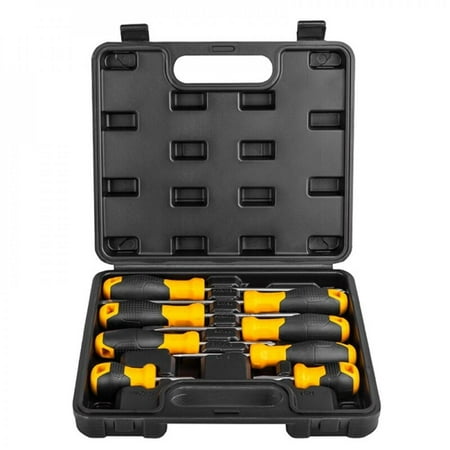 

Deli Screwdriver Set 8pcs Multifunctional Non-Slip Straight Screw Precision Mobile Phone Repair Device Household Hand Tool