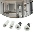 Toilet Seat Cover Close Top Fix Screws Nut Lid Pan Fixing HINGES Hole