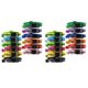 thumbnail image 1 of Hebilla de Seguridad de Liberación Rápida con Collares Reflectantes para Gatos de 24 Piezas con Campana (12 Colores), 1 of 10
